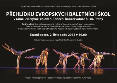 Přehlídka evropských baletních škol