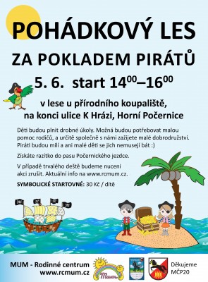 Pohádkový les – za pokladem pirátů