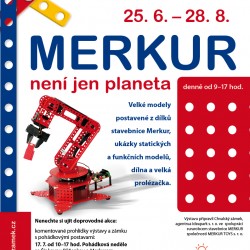 Merkur není jen planeta – interaktivní výstava, od 25. 6. do 28. 8.
