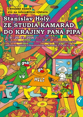Výstava Ze Studia Kamarád do krajiny pana Pipa a další výběr z tvorby Stanislava Holého: 3. 9.-20.11.