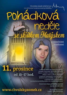 Pohádková neděle na zámku se skřítkem Matýskem a vánočními tradicemi: 11. 12.