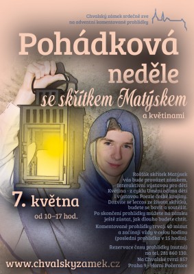 Pohádková neděle na zámku se skřítkem Matýskem a květinami: 7. 5.