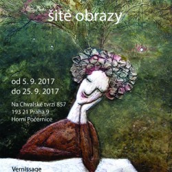 Výstava Aleny Schulz Šité obrazy, vernisáž 4. 9. od 18 hod.