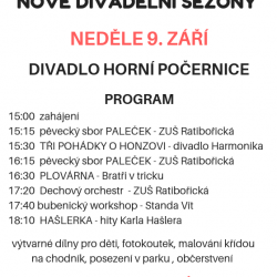 Zahájení nové divadelní sezóny