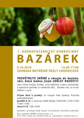 7. Hornopočernický dobročinný bazárek