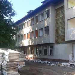 DEMOLICE BÝVALÉHO HOTELU V AREÁLU DEPOZITÁŘE PŘÍRODOVĚDNÉHO MUZEA