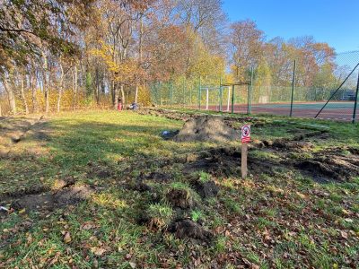 VÝSTAVBA PARKOURU ZAHÁJENA