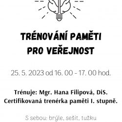 Trénování paměti pro veřejnost