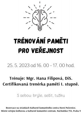 Trénování paměti pro veřejnost