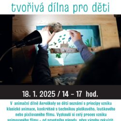 Filmová animace – tvořivá dílna (nejen) pro děti