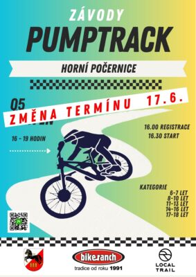 POZOR ZMĚNA TERMÍNU ZÁVODŮ NA PUMPTRACKU