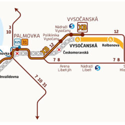 METRO B – VÝLUKA