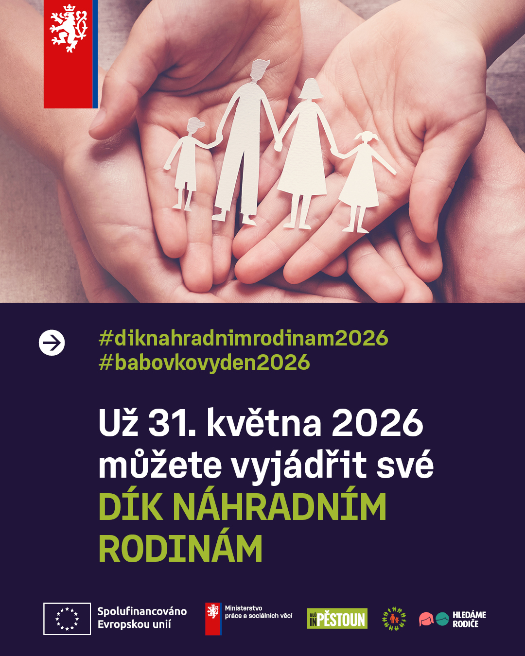 Leták kampaně pro sítě