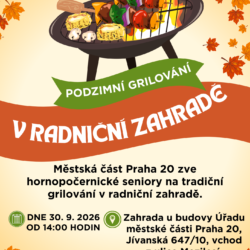 Podzimní grilování seniorů